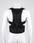 Posture Labs adjustable posture corrector worn on the upper back and shoulders
